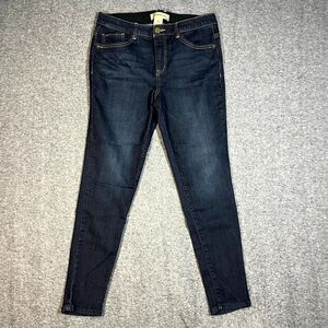 Democracy AB Technology Size 8 Ankle Stretch Skinny Jeans 31x27.5 Mom Preppy